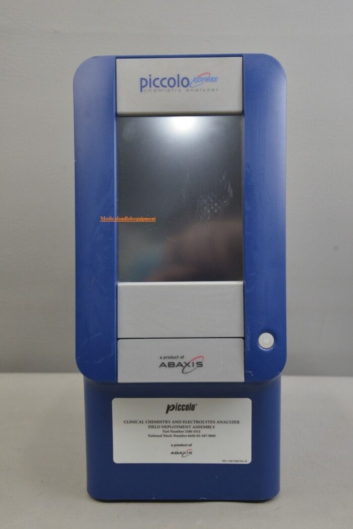 Abaxis Piccolo Xpress 1100-1000 Chemistry Analyzer & Power supply